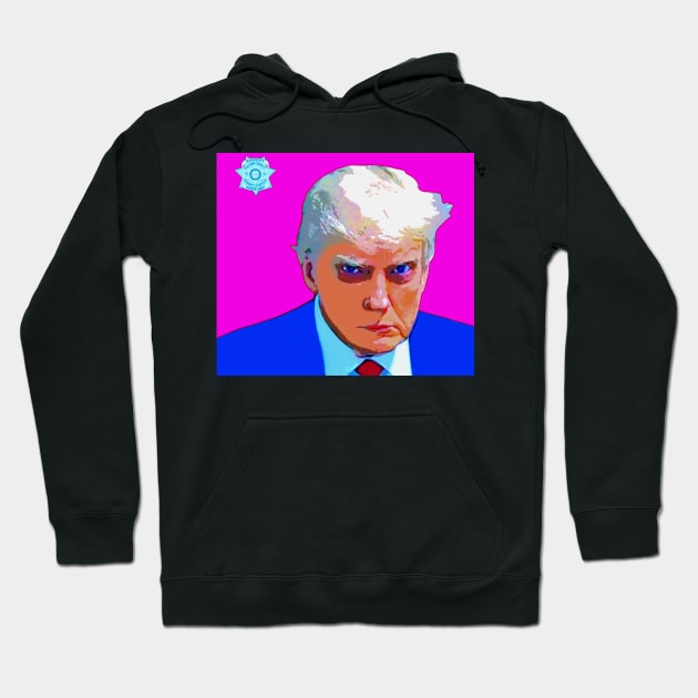 trump mughsot Hoodie by oryan80